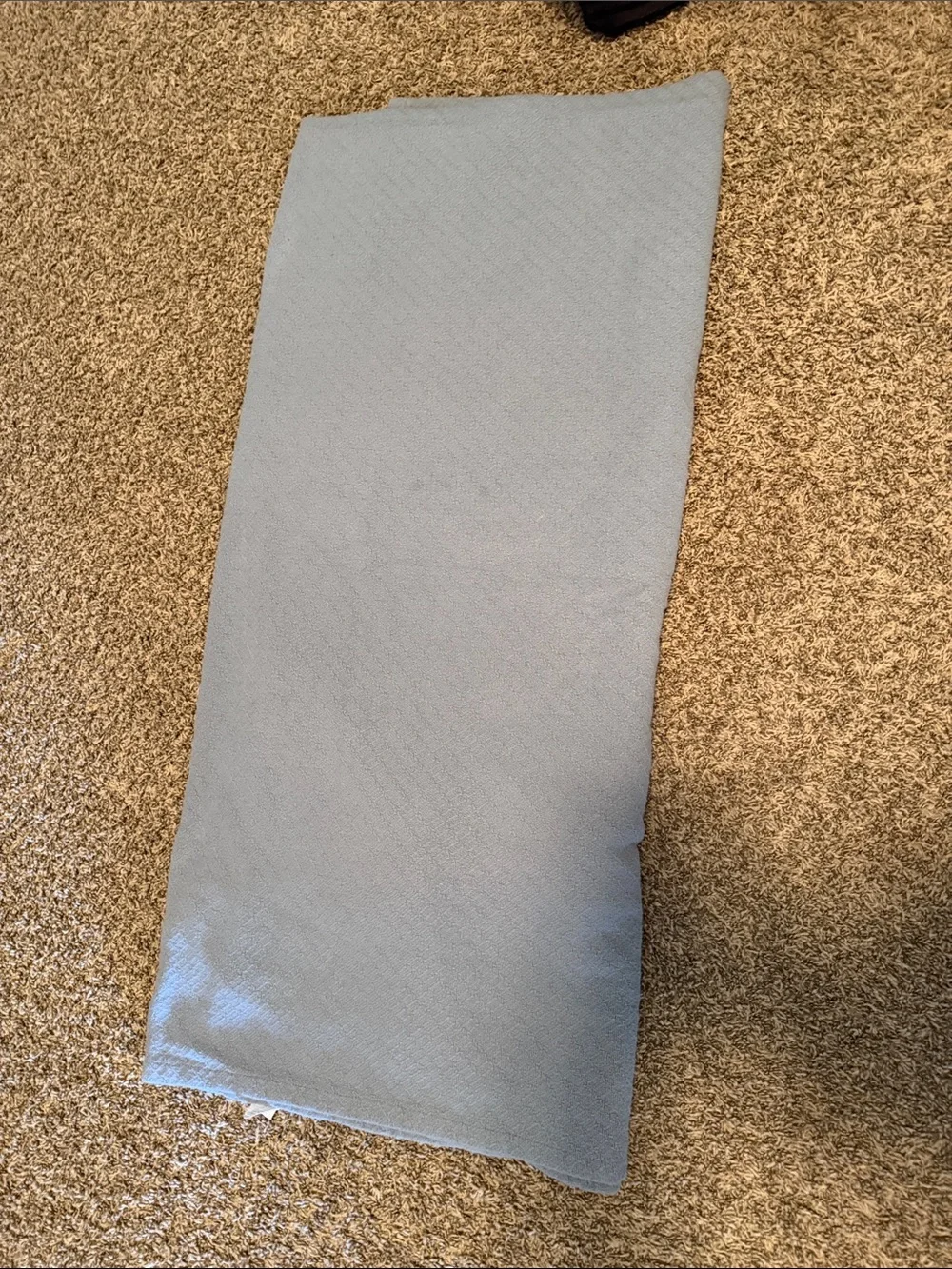 Cozy Quilted Light Blue Throw Blanket - Everyday Comfort
